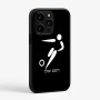 כיסוי בעיצוב אישי עם השם שלך לדגם - Apple iPhone 15 Pro בעיצוב כדורגל אולימפי