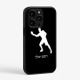 כיסוי בעיצוב אישי עם השם שלך לדגם - Apple iPhone 15 Pro בעיצוב שחקן פינג פונג