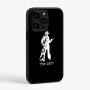 כיסוי בעיצוב אישי עם השם שלך לדגם - Apple iPhone 15 Pro בעיצוב קאובוי המערב הפרוע