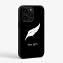 כיסוי בעיצוב אישי עם השם שלך לדגם - Apple iPhone 15 Pro בעיצוב נוצת נוצה