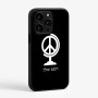 כיסוי בעיצוב אישי עם השם שלך לדגם - Apple iPhone 15 Pro בעיצוב גלובוסי שלום