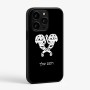 כיסוי בעיצוב אישי עם השם שלך לדגם - Apple iPhone 15 Pro בעיצוב פרחי קרן