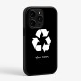 כיסוי בעיצוב אישי עם השם שלך לדגם - Apple iPhone 15 Pro בעיצוב למחזר