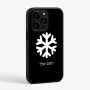 כיסוי בעיצוב אישי עם השם שלך לדגם - Apple iPhone 15 Pro בעיצוב שלג