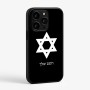 כיסוי בעיצוב אישי עם השם שלך לדגם - Apple iPhone 15 Pro בעיצוב מגן דוד - מגן דוד - ישראל