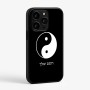 כיסוי בעיצוב אישי עם השם שלך לדגם - Apple iPhone 15 Pro בעיצוב סמל יינג יאנג