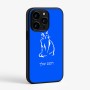 כיסוי בעיצוב אישי עם השם שלך לדגם - Apple iPhone 15 Pro בעיצוב חתול