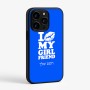 כיסוי בעיצוב אישי עם השם שלך לדגם - Apple iPhone 15 Pro בעיצוב לנשק את החברה שלי