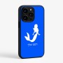כיסוי בעיצוב אישי עם השם שלך לדגם - Apple iPhone 15 Pro בעיצוב בתולת ים - אישה