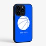 כיסוי בעיצוב אישי עם השם שלך לדגם - Apple iPhone 15 Pro בעיצוב כדורסל