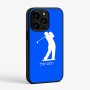 כיסוי בעיצוב אישי עם השם שלך לדגם - Apple iPhone 15 Pro בעיצוב שחקן גולף