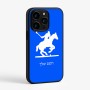 כיסוי בעיצוב אישי עם השם שלך לדגם - Apple iPhone 15 Pro בעיצוב שחקן פולו - סוס