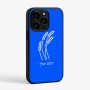 כיסוי בעיצוב אישי עם השם שלך לדגם - Apple iPhone 15 Pro בעיצוב חיטה גלית זהב