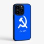 כיסוי בעיצוב אישי עם השם שלך לדגם - Apple iPhone 15 Pro בעיצוב פטיש ומגל