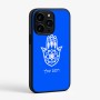 כיסוי בעיצוב אישי עם השם שלך לדגם - Apple iPhone 15 Pro בעיצוב חמסה - קבלה