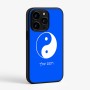 כיסוי בעיצוב אישי עם השם שלך לדגם - Apple iPhone 15 Pro בעיצוב סמל יינג יאנג