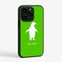 כיסוי בעיצוב אישי עם השם שלך לדגם - Apple iPhone 15 Pro בעיצוב פינגווין