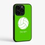 כיסוי בעיצוב אישי עם השם שלך לדגם - Apple iPhone 15 Pro בעיצוב כדור כדורעף