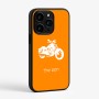 כיסוי בעיצוב אישי עם השם שלך לדגם - Apple iPhone 15 Pro בעיצוב הארלי-דיווידסון