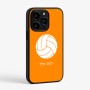 כיסוי בעיצוב אישי עם השם שלך לדגם - Apple iPhone 15 Pro בעיצוב כדור כדורעף