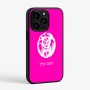כיסוי בעיצוב אישי עם השם שלך לדגם - Apple iPhone 15 Pro בעיצוב פני אריה