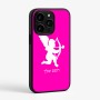 כיסוי בעיצוב אישי עם השם שלך לדגם - Apple iPhone 15 Pro בעיצוב קופידון