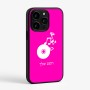 כיסוי בעיצוב אישי עם השם שלך לדגם - Apple iPhone 15 Pro בעיצוב תקליטור - אזור מוזיקה