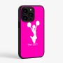 כיסוי בעיצוב אישי עם השם שלך לדגם - Apple iPhone 15 Pro בעיצוב מעודדת