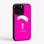 כיסוי בעיצוב אישי עם השם שלך לדגם - Apple iPhone 15 Pro בעיצוב צניחה חופשית