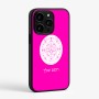 כיסוי בעיצוב אישי עם השם שלך לדגם - Apple iPhone 15 Pro בעיצוב לוח שנה אצטקי של המאיה