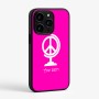כיסוי בעיצוב אישי עם השם שלך לדגם - Apple iPhone 15 Pro בעיצוב גלובוסי שלום