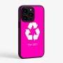 כיסוי בעיצוב אישי עם השם שלך לדגם - Apple iPhone 15 Pro בעיצוב למחזר