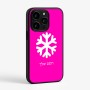 כיסוי בעיצוב אישי עם השם שלך לדגם - Apple iPhone 15 Pro בעיצוב שלג
