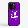 כיסוי בעיצוב אישי עם השם שלך לדגם - Apple iPhone 15 Pro בעיצוב נשר אמריקאי