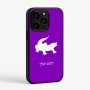 כיסוי בעיצוב אישי עם השם שלך לדגם - Apple iPhone 15 Pro בעיצוב תנין