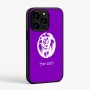 כיסוי בעיצוב אישי עם השם שלך לדגם - Apple iPhone 15 Pro בעיצוב פני אריה
