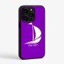 כיסוי בעיצוב אישי עם השם שלך לדגם - Apple iPhone 15 Pro בעיצוב סירה