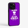 כיסוי בעיצוב אישי עם השם שלך לדגם - Apple iPhone 15 Pro בעיצוב מלך הגריל