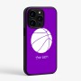 כיסוי בעיצוב אישי עם השם שלך לדגם - Apple iPhone 15 Pro בעיצוב כדורסל