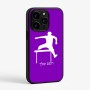 כיסוי בעיצוב אישי עם השם שלך לדגם - Apple iPhone 15 Pro בעיצוב קפיצת משוכות
