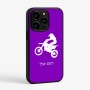 כיסוי בעיצוב אישי עם השם שלך לדגם - Apple iPhone 15 Pro בעיצוב מוטוקרוס