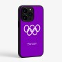 כיסוי בעיצוב אישי עם השם שלך לדגם - Apple iPhone 15 Pro בעיצוב אולימפי