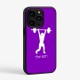 כיסוי בעיצוב אישי עם השם שלך לדגם - Apple iPhone 15 Pro בעיצוב הרמת משקולות