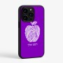 כיסוי בעיצוב אישי עם השם שלך לדגם - Apple iPhone 15 Pro בעיצוב הדפס תפוח
