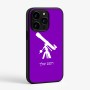 כיסוי בעיצוב אישי עם השם שלך לדגם - Apple iPhone 15 Pro בעיצוב טלסקופ