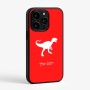 כיסוי בעיצוב אישי עם השם שלך לדגם - Apple iPhone 15 Pro בעיצוב דינוזאור