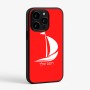 כיסוי בעיצוב אישי עם השם שלך לדגם - Apple iPhone 15 Pro בעיצוב סירה