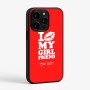 כיסוי בעיצוב אישי עם השם שלך לדגם - Apple iPhone 15 Pro בעיצוב לנשק את החברה שלי