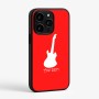כיסוי בעיצוב אישי עם השם שלך לדגם - Apple iPhone 15 Pro בעיצוב גיטרה
