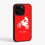 כיסוי בעיצוב אישי עם השם שלך לדגם - Apple iPhone 15 Pro בעיצוב מוטוקרוס